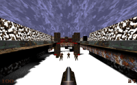 "Way to snow!" (My first Quake map)